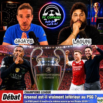 Débat Champions League -  Arsenal🔴⚪ est-il vraiment inférieur au PSG🔴🔵❓🤔 cover