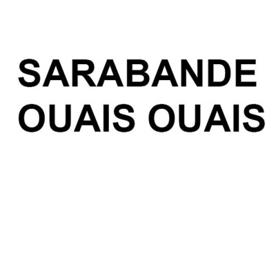 Sarah Bande Ouais Ouais / Fanny de Chaillé et Grégoire Monsaingeon cover