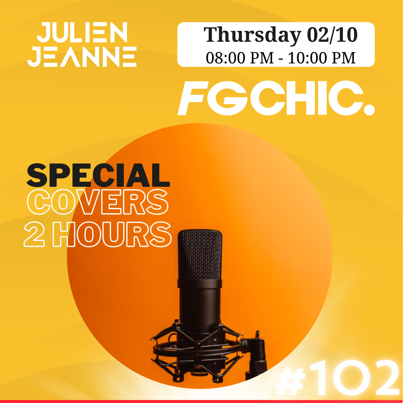 FG CHIC MIX SPÉCIAL COVERS BY JULIEN JEANNE