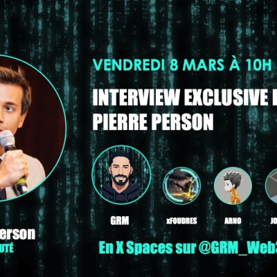 GM MvX Interview - Pierre Person cover