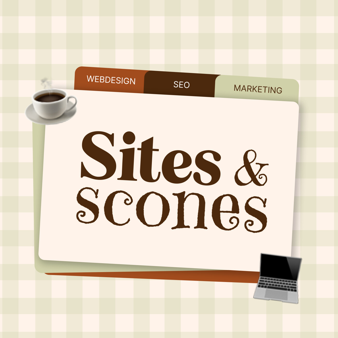 Sites & Scones - Podcast pour les indépendantes qui veulent attirer plus de clients grâce à leur site internet cover art