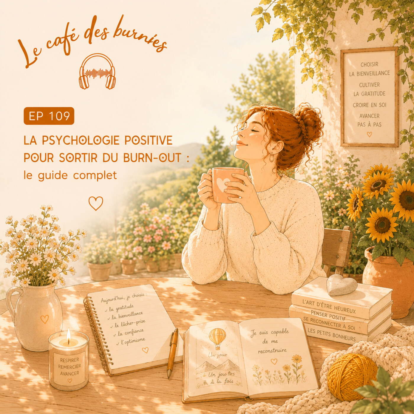 EP 109  LA PSYCHOLOGIE POSITIVE POUR SORTIR DU BURN-OUT : le guide complet