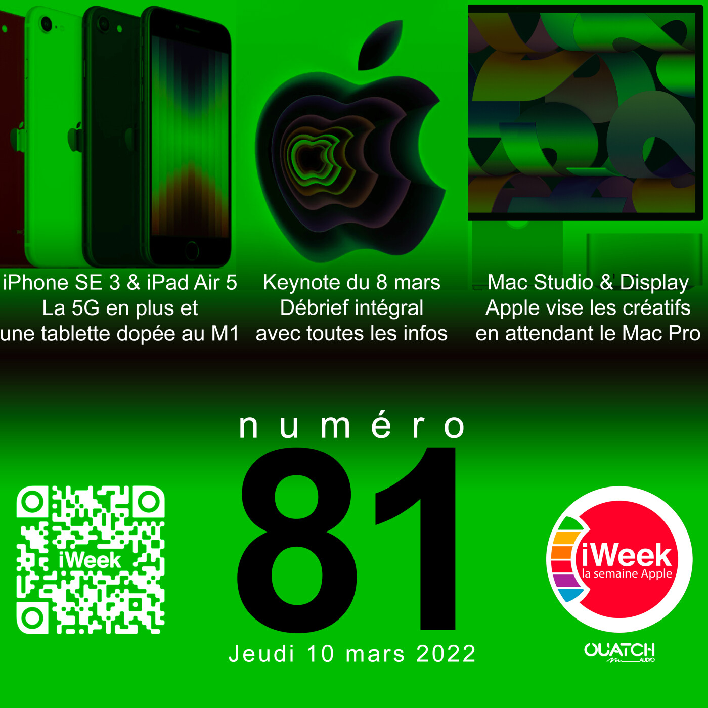 cover of episode Keynote Apple du 8 mars 2022 : débrief intégral !