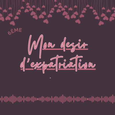 Mon désir d’expatriation cover