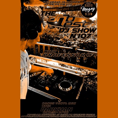 DNBEST DJ SHOW N°107 - PROFESSOR - DARKHAN (2025-11-15) cover