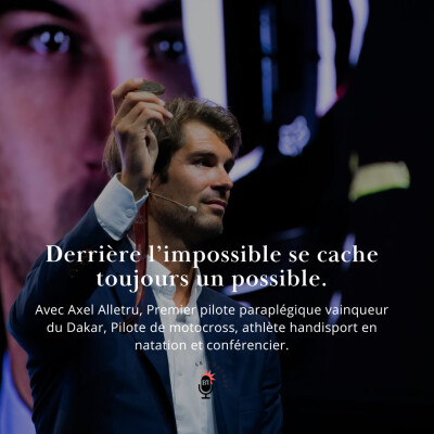 19. Axel Alletru - DERRIÈRE L'IMPOSSIBLE SE CACHE TOUJOURS UN POSSIBLE cover