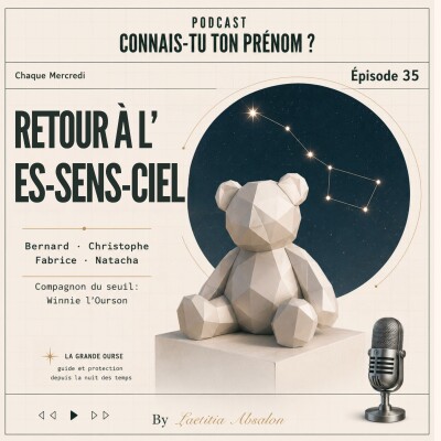 RETOUR À L’ES-SENS-CIEL – Symbolique des prénoms, transmission et connaissance de soi cover