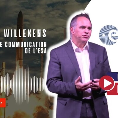 Philippe Willekens, Directeur de communication de l’Agence Spatiale Européenne(ESA). cover