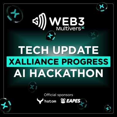 Tech update, xAlliance progress and AI Hackathon on GM Web3 MultiversX cover