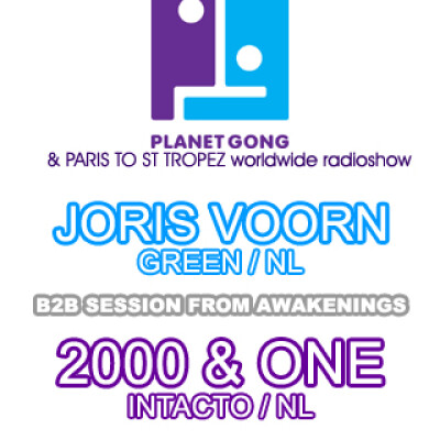 Guest #63 - Joris Voorn, 2000 & One - B2B Session (Planet Gong / NL) cover