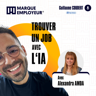 Trouver un emploi avec l'IA (sans devenir un clone) - Les conseils d'une DRH, avec Alexandra AMDA cover