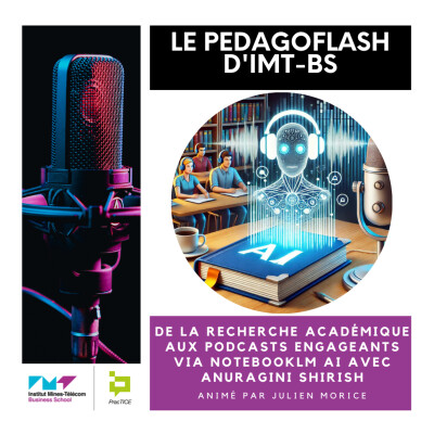 #19 - De la recherche académique aux podcasts engageants via NotebookLM AI avec Anuragini Shirish cover
