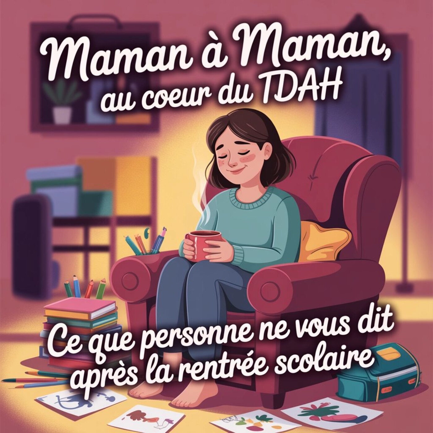 02. "Ce que personne ne vous dit après la rentrée scolaire avec un enfant TDAH" episode artwork