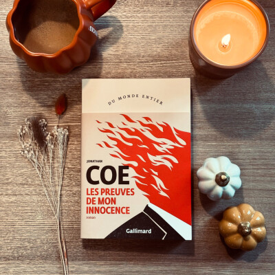 Les preuves de mon innocence, Jonathan Coe cover