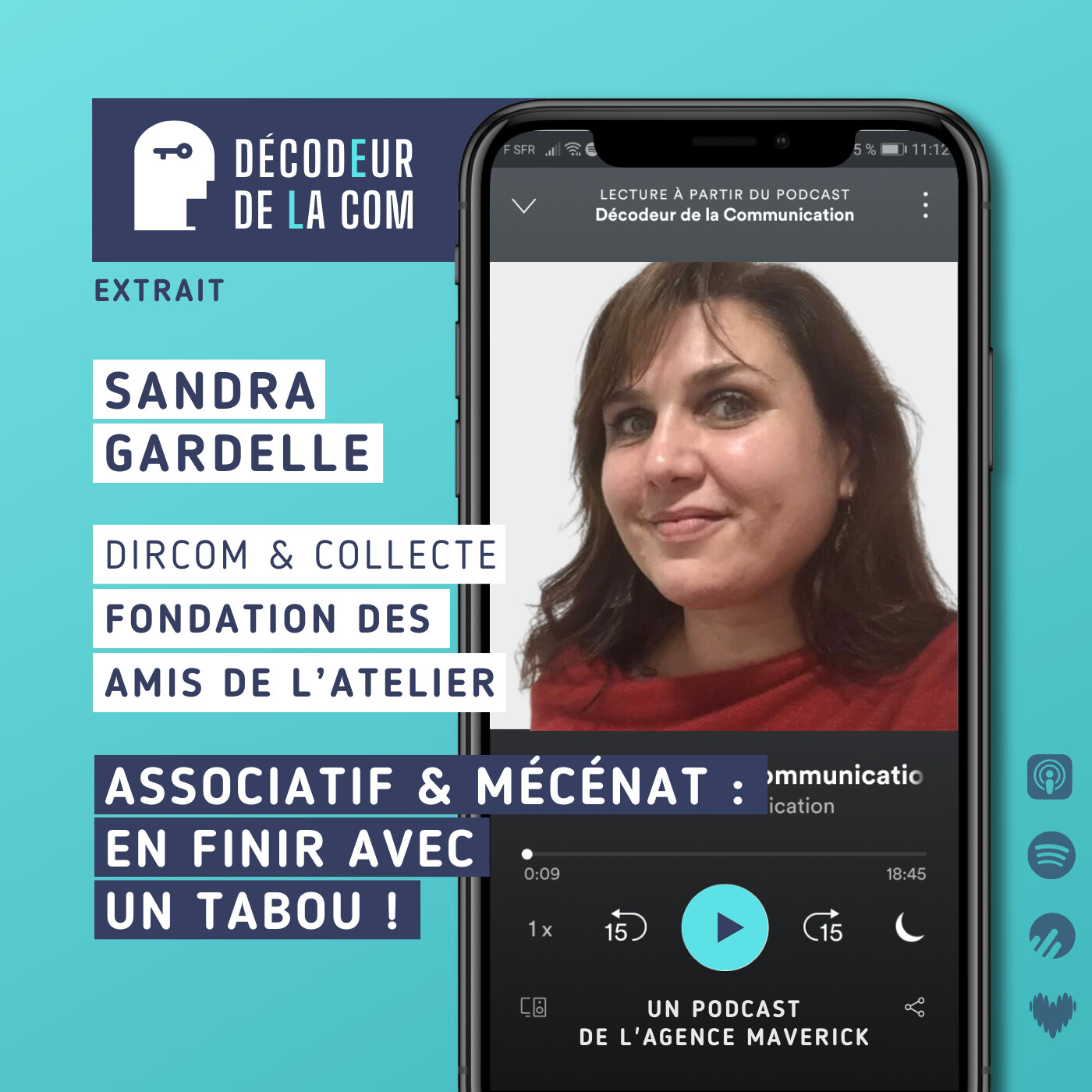 Associatif et Mécénat : en Finir avec un Tabou ! | Sandra Gardelle, dircom de la Fondation des amis de l'atelier | Ext