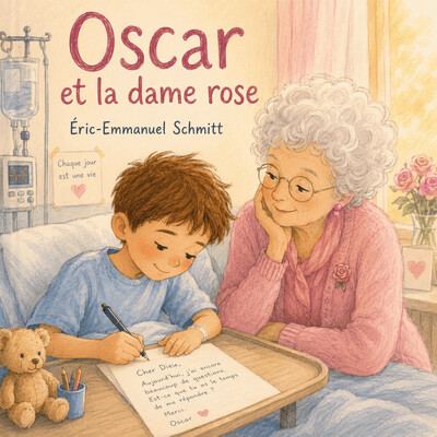 Oscar et la Dame Rose : Un voyage poétique à travers la vie et la mort avec humour et sagesse cover