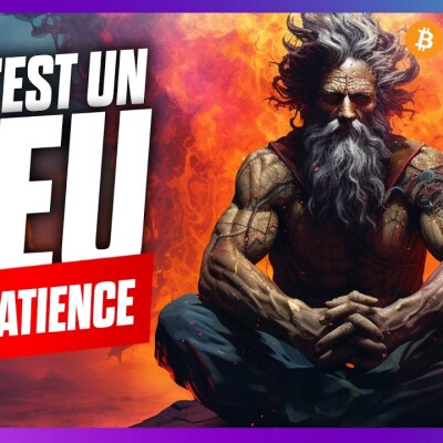 Bitcoin : N'oubliez pas que c'est un jeu de patience! Un marathon et non un sprint ! cover