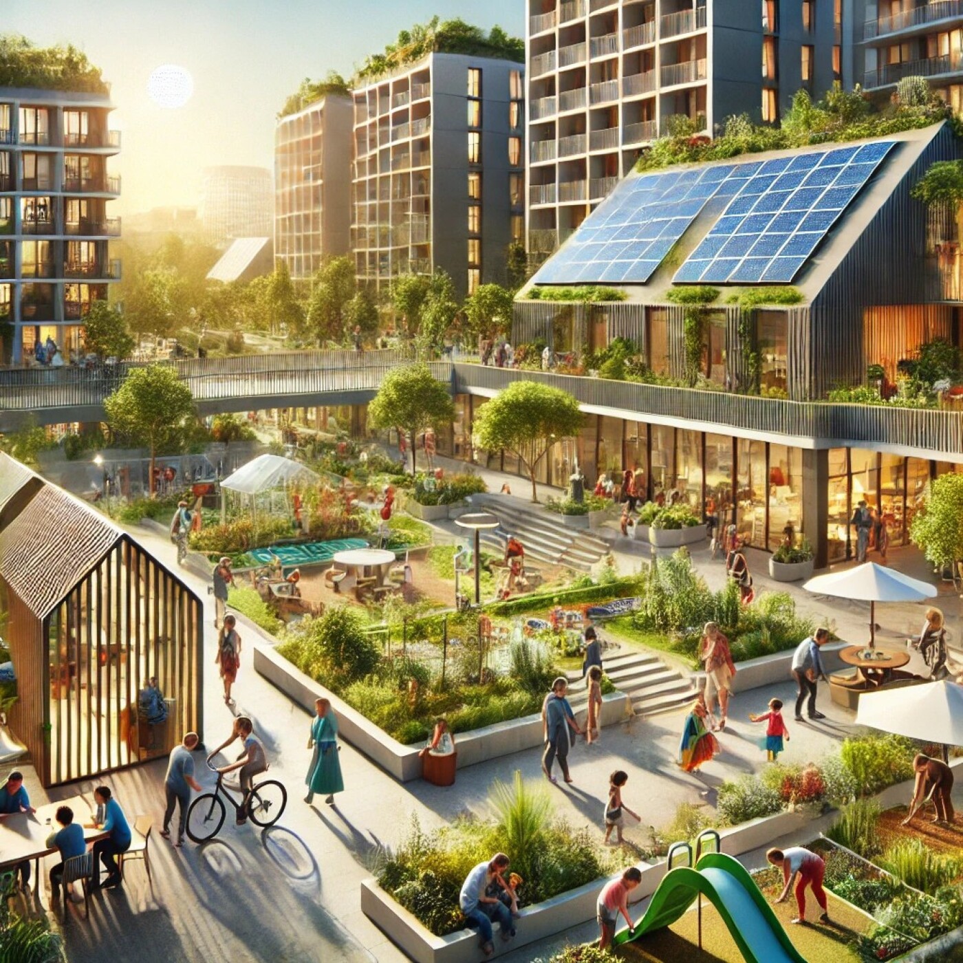 Et si le developpement durable commencait par la ville du Care  ?