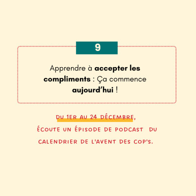 [9/24] Apprendre à accepter les compliments : Ça commence aujourd’hui ! cover