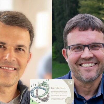 Jean-Luc Ziehli et Marc Jost à l'occasion des 175 ans du Réseau évangélique suisse cover