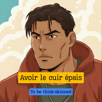 Avoir le cuir épais cover