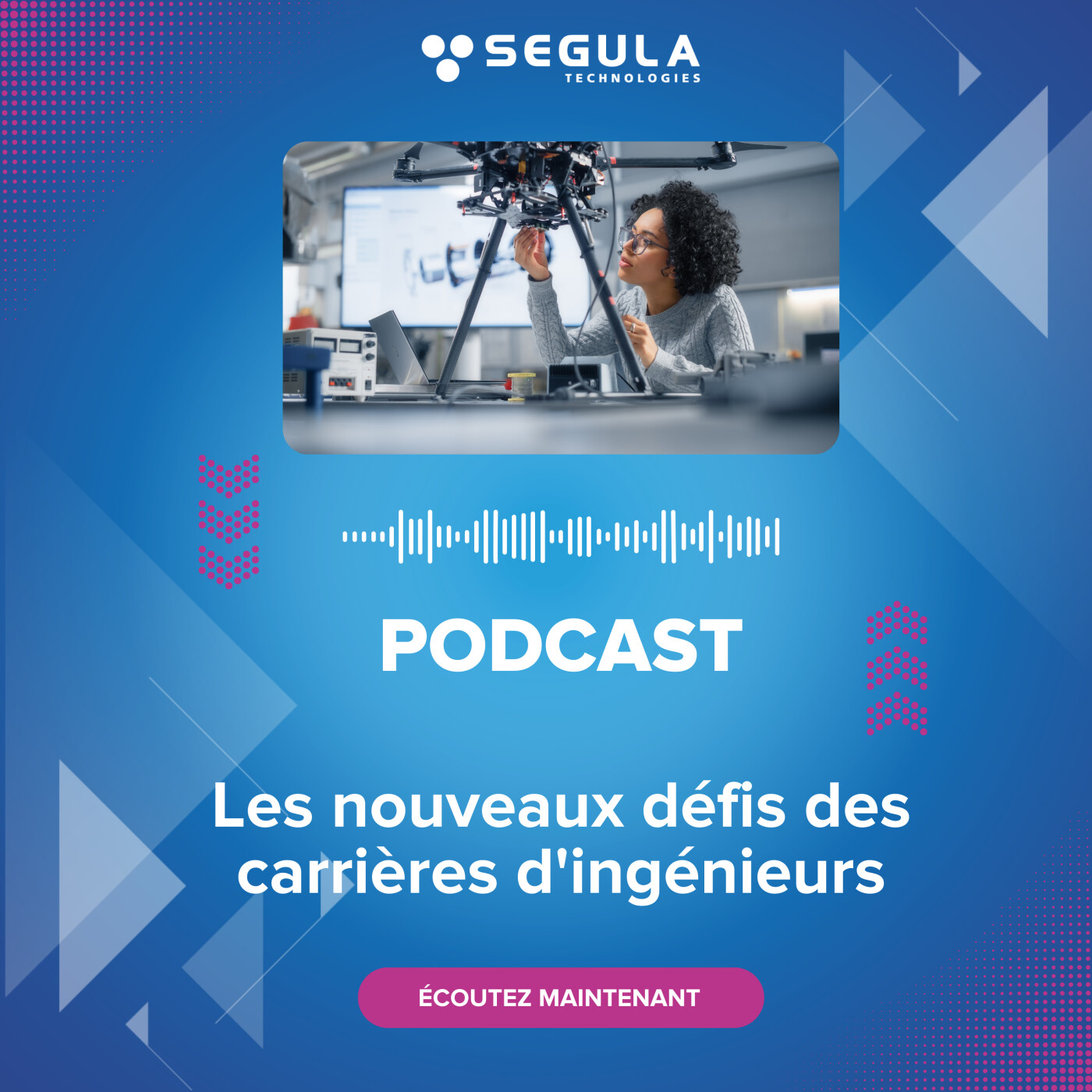 Illustration du podcast Les nouveaux défis des carrières d'ingénieurs.