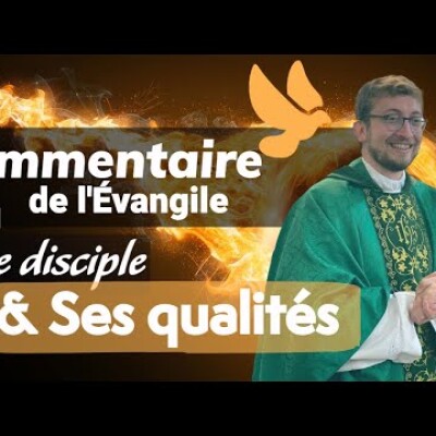 Commentaire de l'Evangile | Homélie — Les qualités du bon disciple • Dimanche 26 juin cover