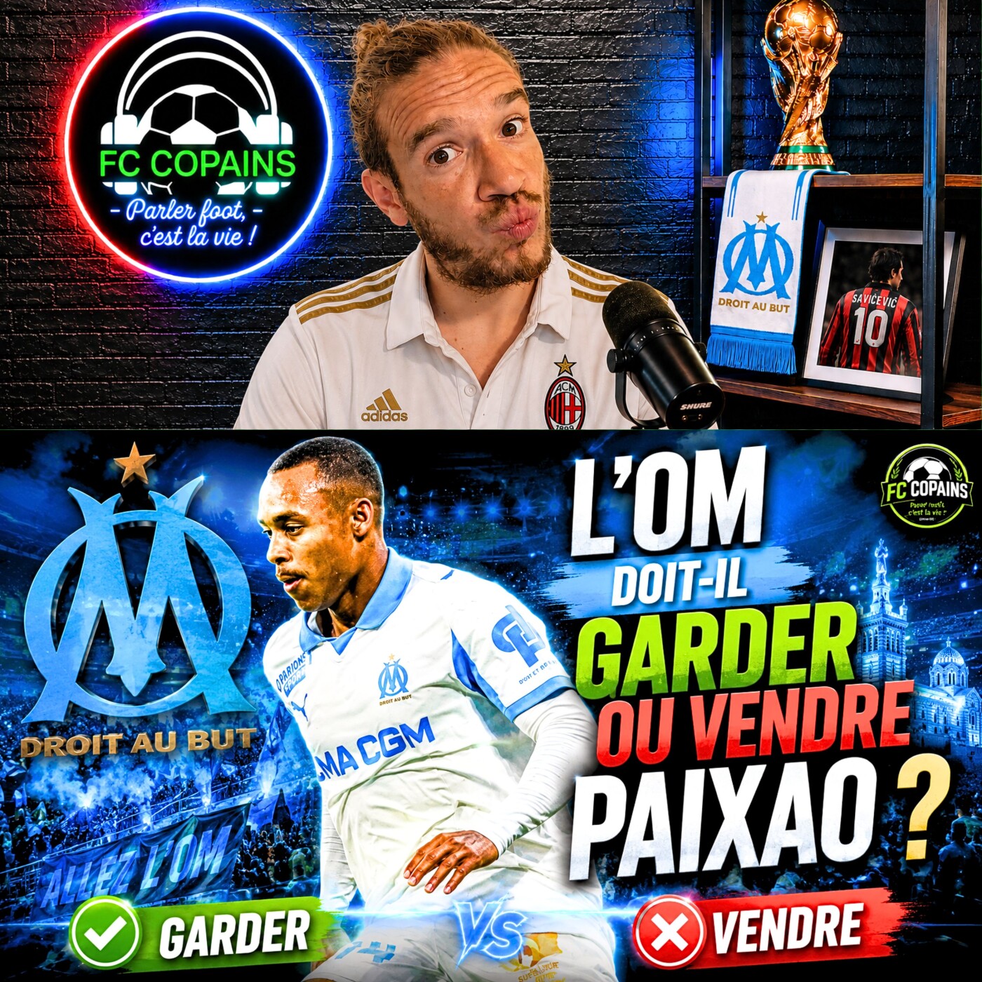 Débat Mercato - L'OM doit-il vendre ou garder Paixao ?