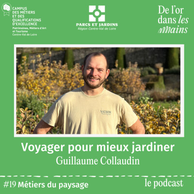 Episode 19- Métiers du paysage-Voyager pour mieux jardiner- Campus PatMAT- APJRC x De l’or dans les mains cover