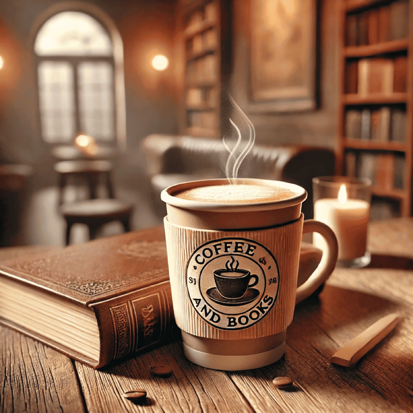 Coffee & Books, by Safran podcast artwork