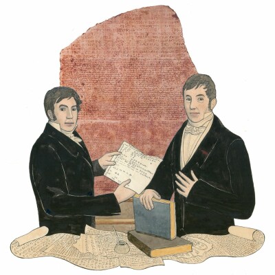 J.F & J.J CHAMPOLLION - L'Aventure du déchiffrement des hiéroglyphes cover