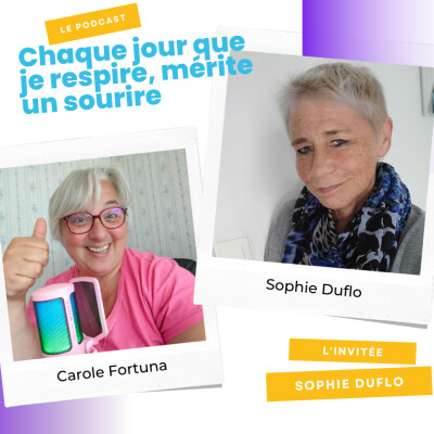 Episode podcast - Invitée Sophie Duflo - L'envie d'être en contact cover
