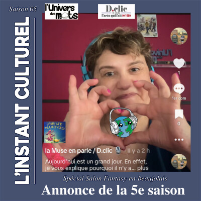 Annonce de la 5e saison de l’Instant Culturel cover