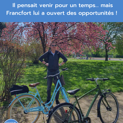 Portrait #71 - Adrien pensait venir pour un temps… mais Francfort lui a ouvert des opportunités ! cover