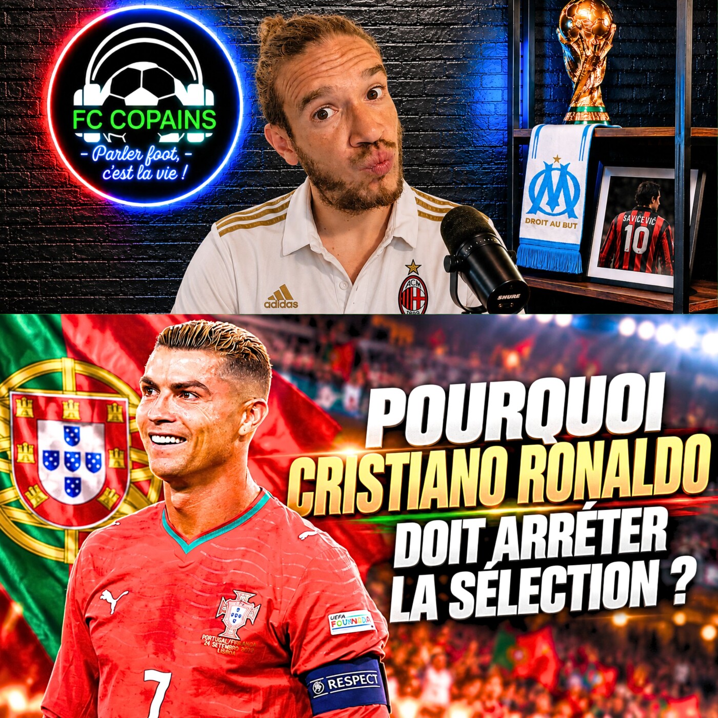 Débat Football Iternational - Pourquoi Cristiano Ronaldo doit arrêter la sélection ?