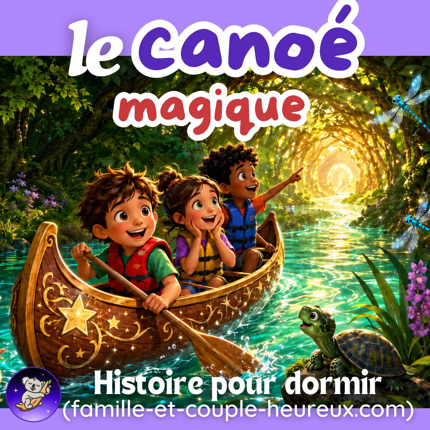 Aventure en canoë rivière secrète 🛶 Histoire pour s'endormir Enfant | animaux 🌙 Patricia Histoires episode artwork