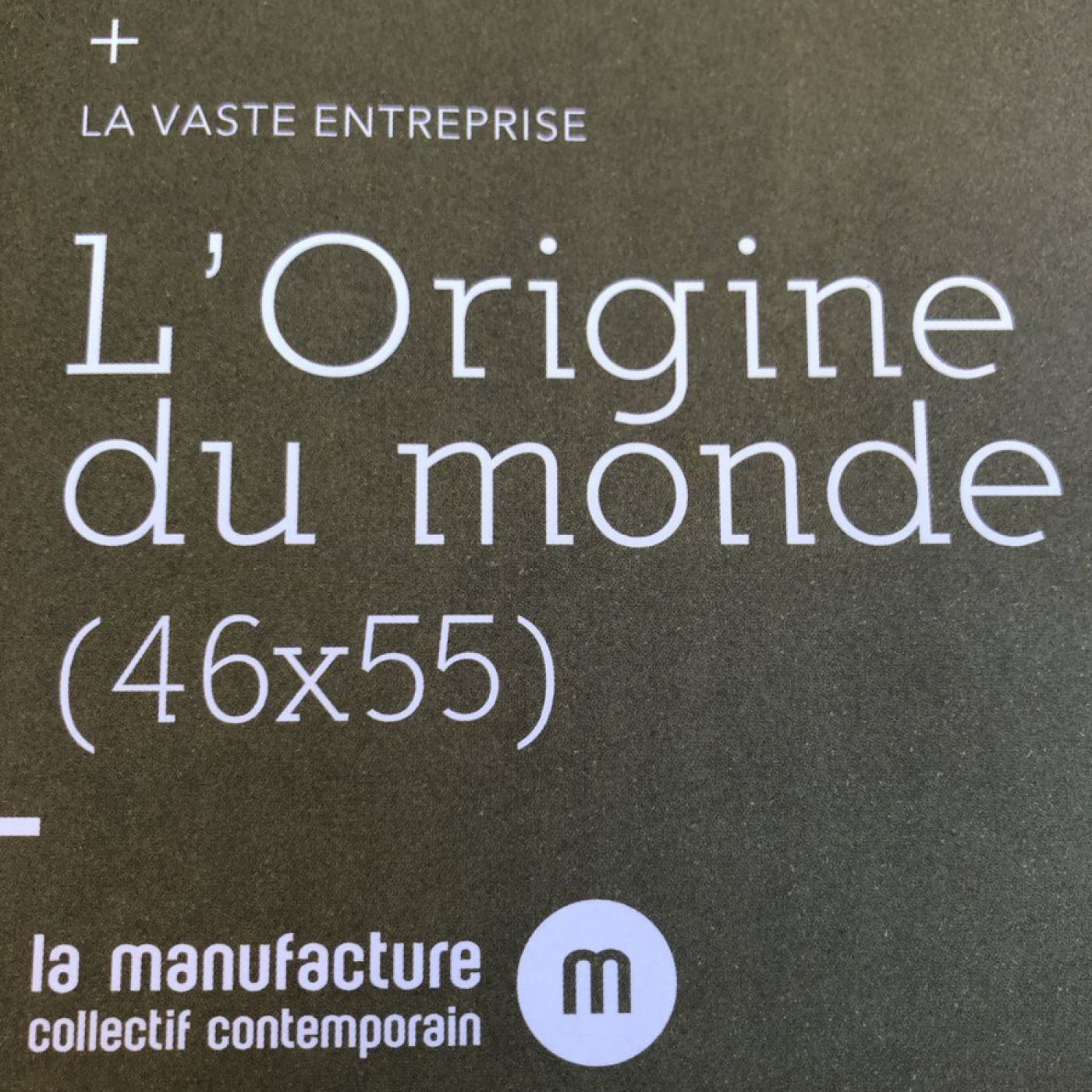 FESTIVAL D'AVIGNON | Interview de Nicolas Heredia | L'ORIGINE DU MONDE (46x55)