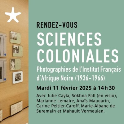 Les rendez du salon de lecture - Sciences coloniales : photographies de l'Institut Français d'Afrique Noire (1936-1966) cover