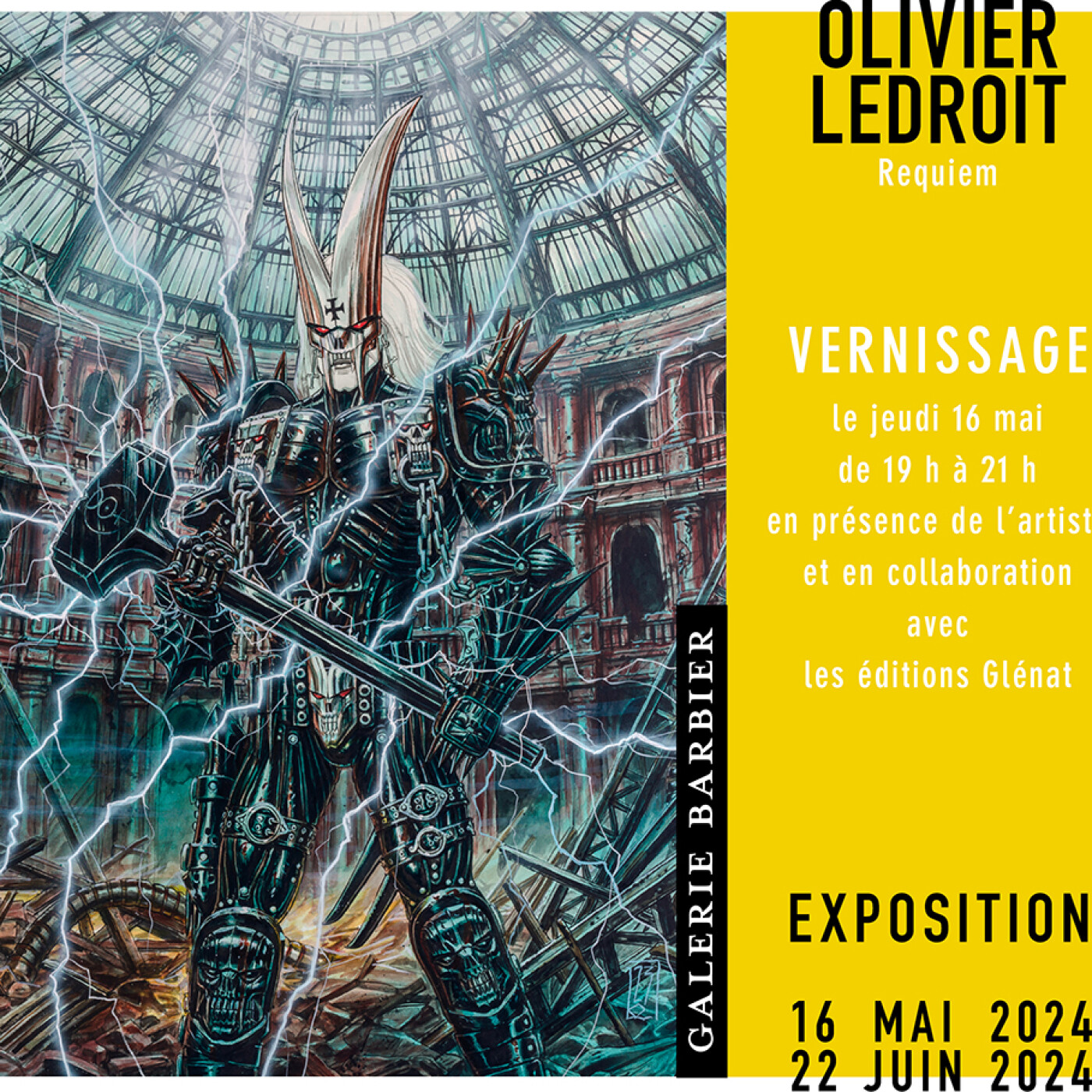 Olivier Ledroit nous parle de son exposition ! #Pastille01