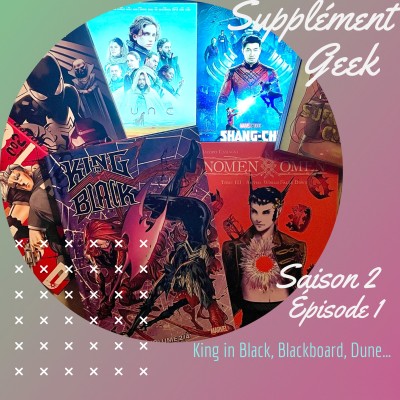 King in Black, Blackboard, Dune... cover