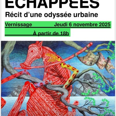 Interview d’artistes / Alëxone / exposition échappées, récit d’une odyssée urbaine cover