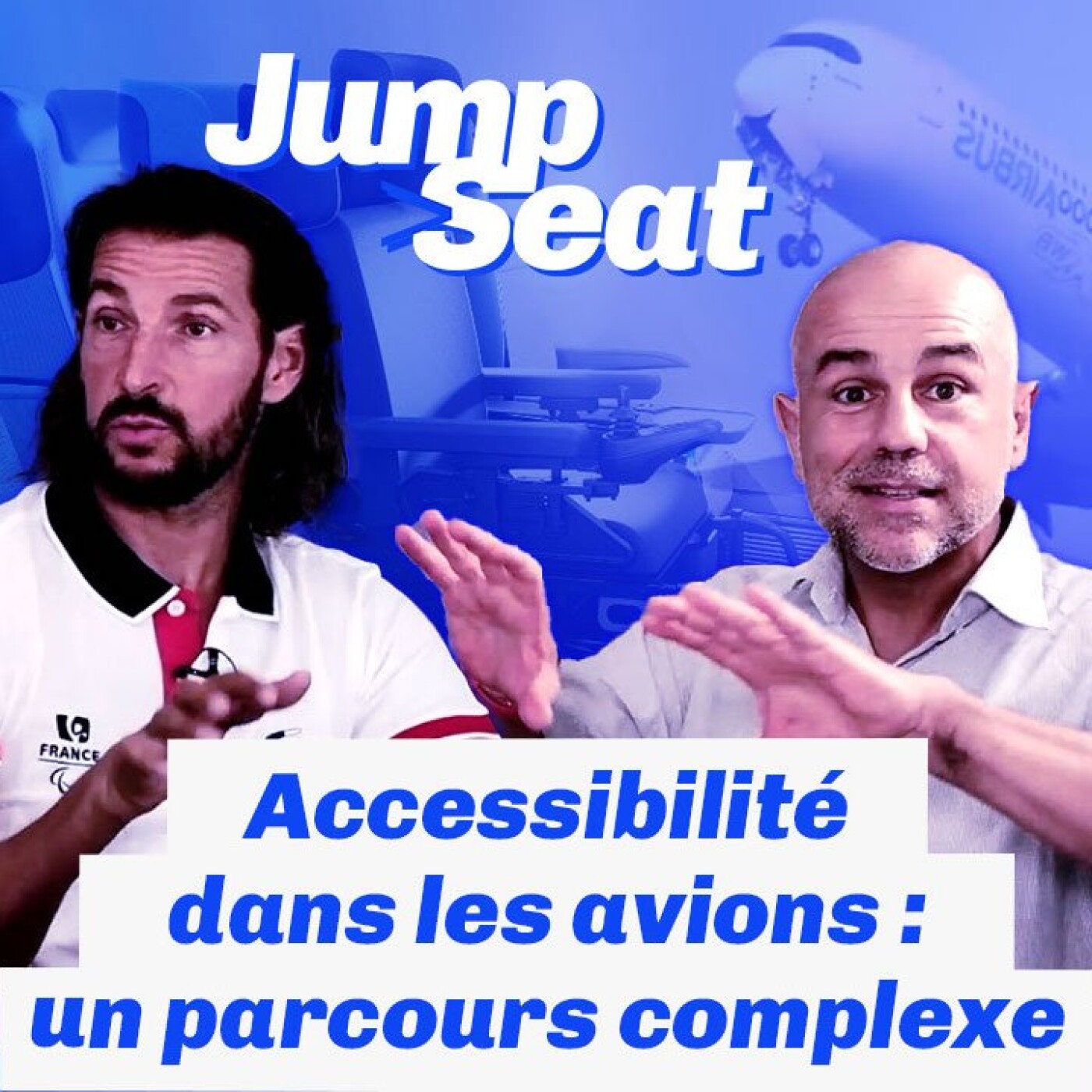 Accessibilité dans les avions : le parcours du combatant - Extrait de JumpSeat #7 episode artwork