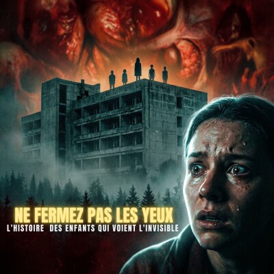 NE FERMEZ PAS LES YEUX : L'histoire vraie des enfants qui voient l'invisible | Podcast Horreur cover