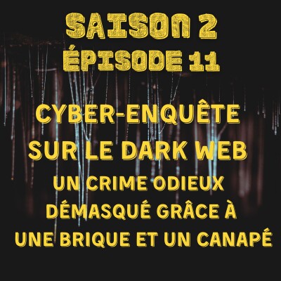 Cyber enquête sur le dark web : un crime odieux résolu grâce à une brique et un canapé cover