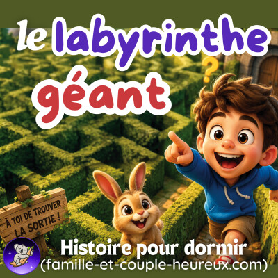 Le Labyrinthe du Grand Vent 🌬️ Histoire pour s'endormir enfant | Sommeil🌙 Patricia Histoires | Conte cover