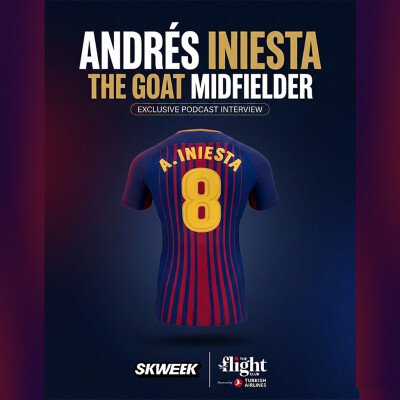 ANDRES INIESTA: "MESSI IS THE BEST I EVER SAW" | THE GOAT MIDFIELDER | EXCLUSIVE PODCAST | FLIGHT CLUB cover