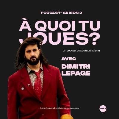 S2 Ep. 01 —  Dimitri Lepage:  "Le vent se lève, il faut tenter de vivre" (phrase de Paul Valéry) cover