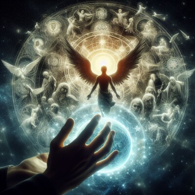 Si vous vous arrêtez aux formes extérieures, l’invisible demeurera inexistant - Archange Raphaël Psaume 88 cover