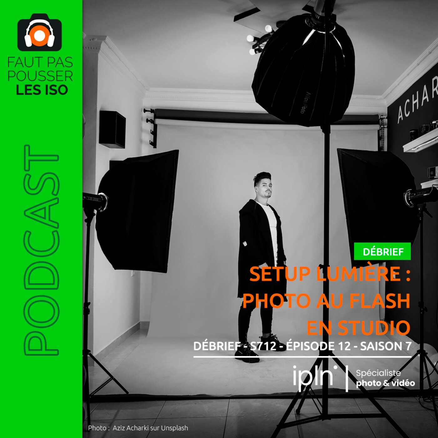 DÉBRIEF - S712 - Setup lumière : photo au flash en studio