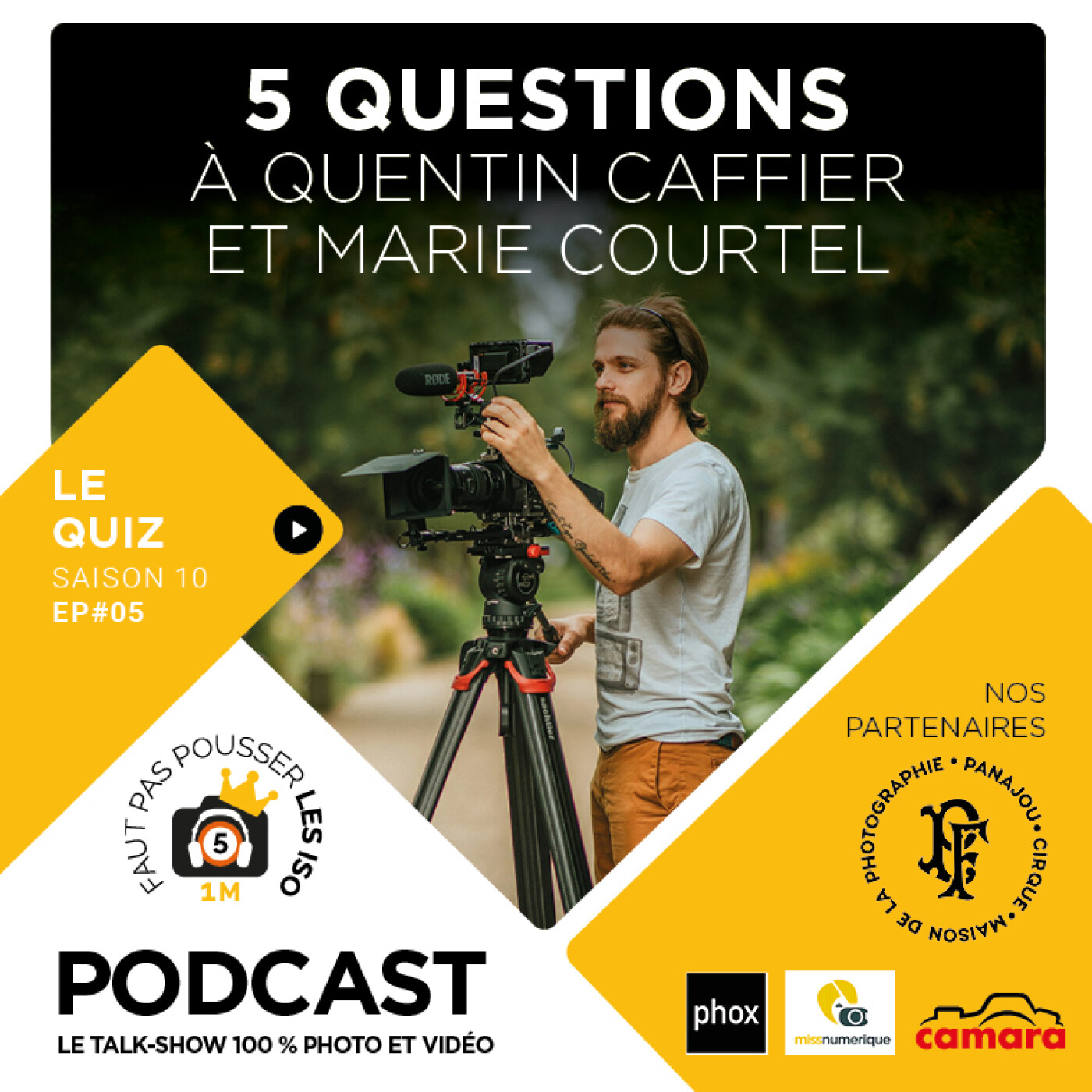 LE QUIZ - S1005 - 5 QUESTIONS à QUENTIN CAFFIER ET MARIE COURTEL